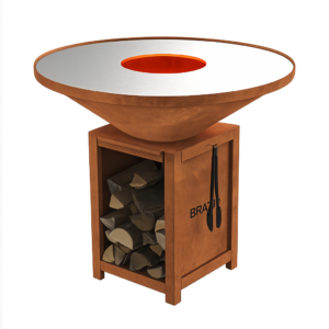 BRASERO PLANCHA ROND 1040