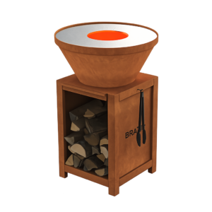 BRASERO PLANCHA ROND 640